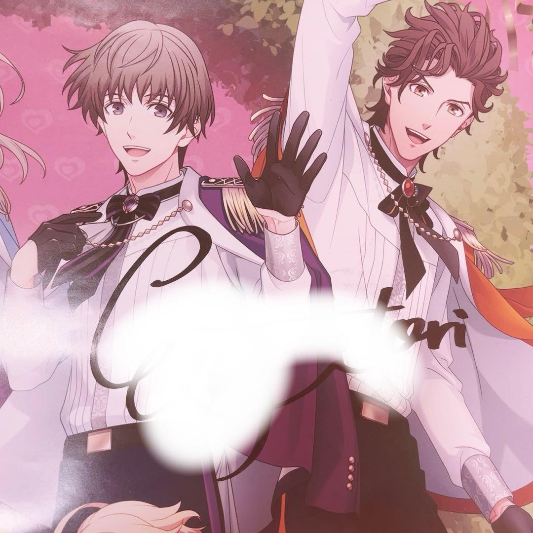 うたの☆プリンスさまっ♪ 鳳瑛二 直筆サイン入りポスター B2 メガラブ