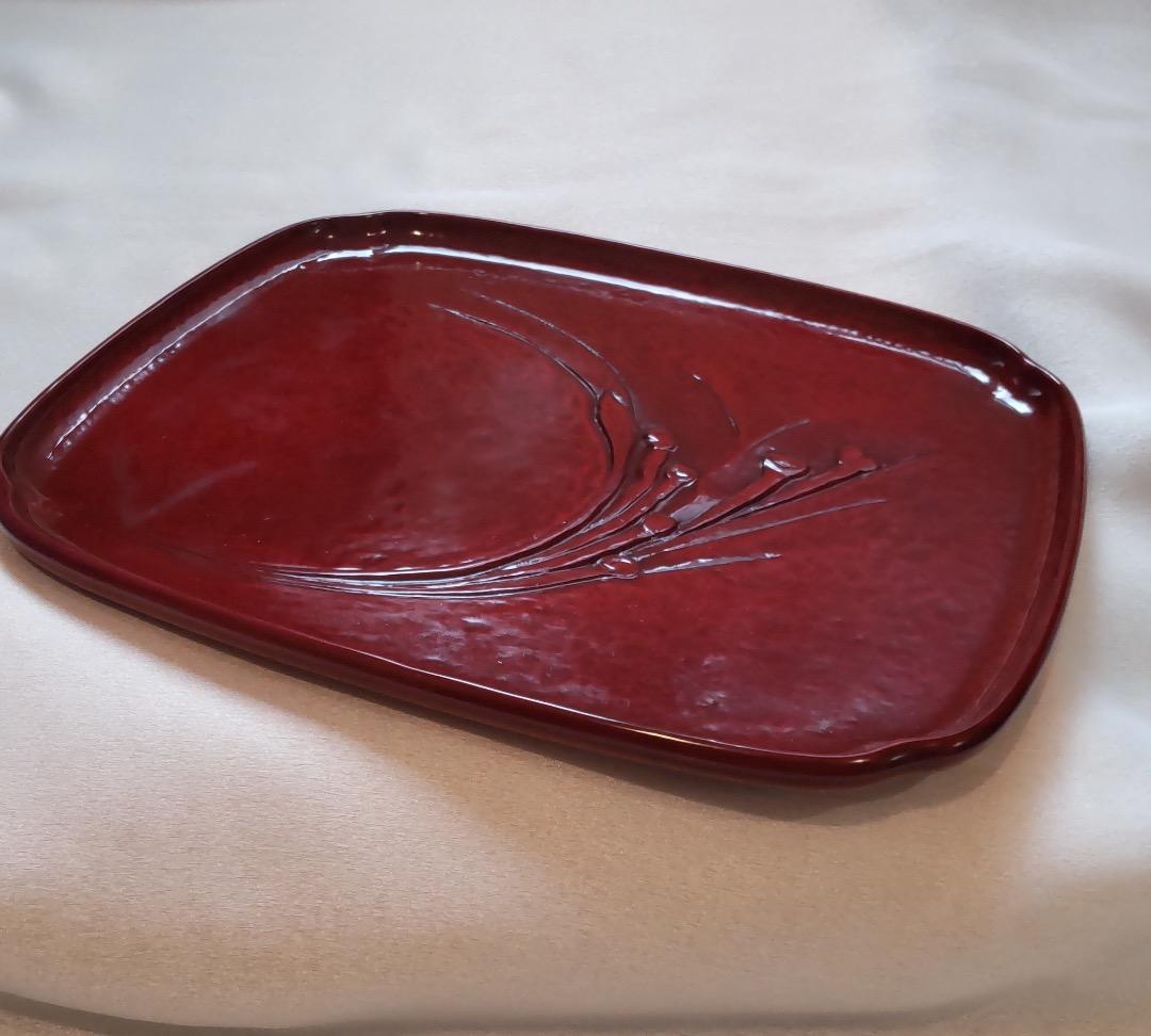 鎌倉彫　後藤会　盆