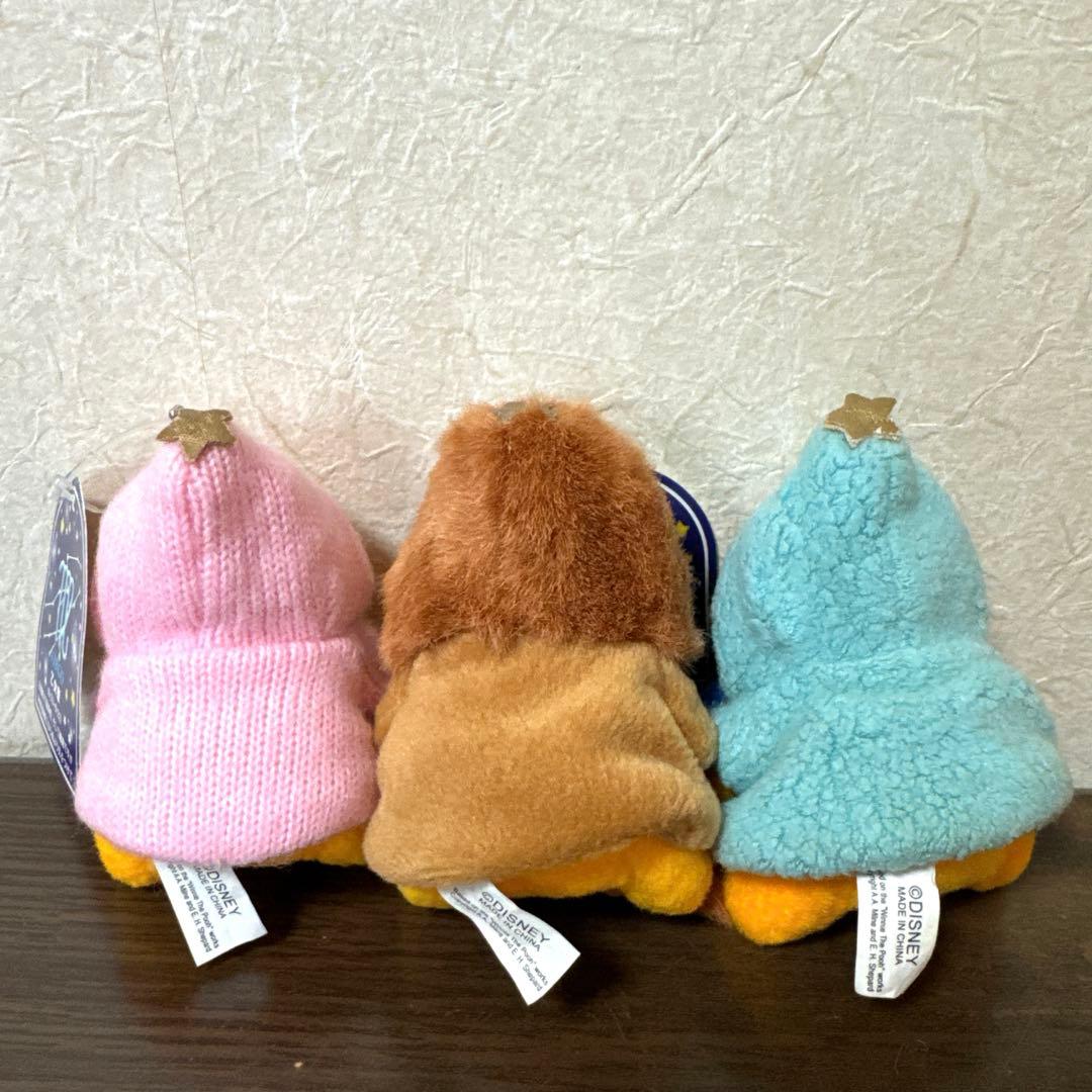 くまのプーさん　マスコット　キーホルダー　星座　ディズニー　レトロ