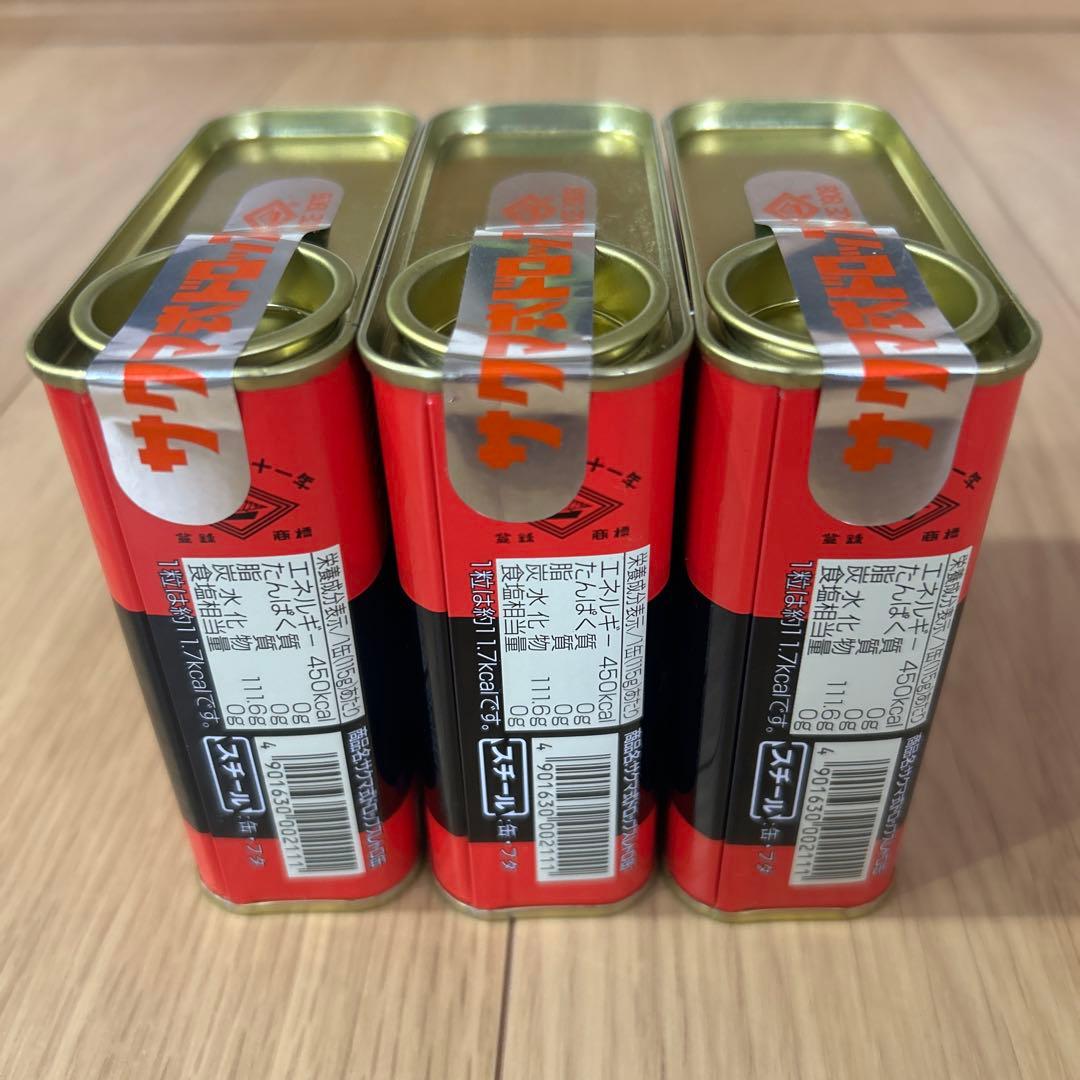 3個 サクマ式ドロップス　火垂るの墓　復刻版