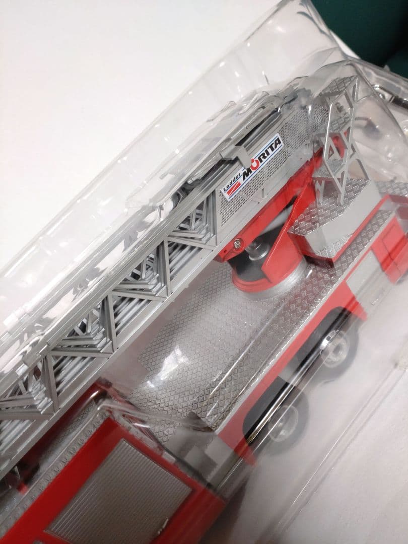 消防車❗モリタ■先端屈折式はしご付きスーパージャイロラダー■新品未開封❗貴重