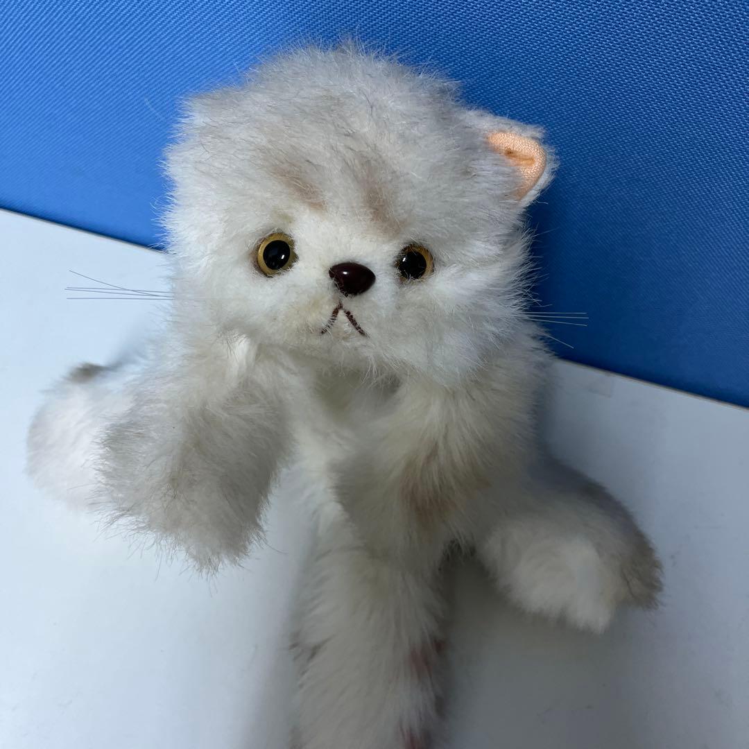 昭和　レトロ　オオイケ ぬいぐるみ 猫 ねこ ネコ 当時もの