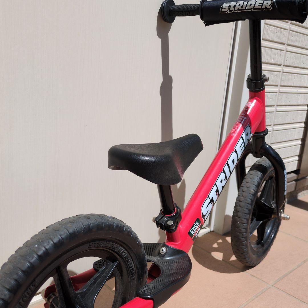 STRIDER　スポーツ バランスバイク 赤 12インチ