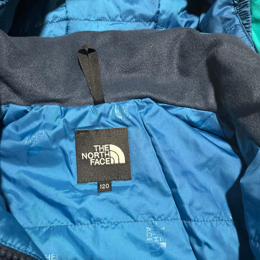 The North Face 子ども用スキーウェア ネイビー/ターコイズ