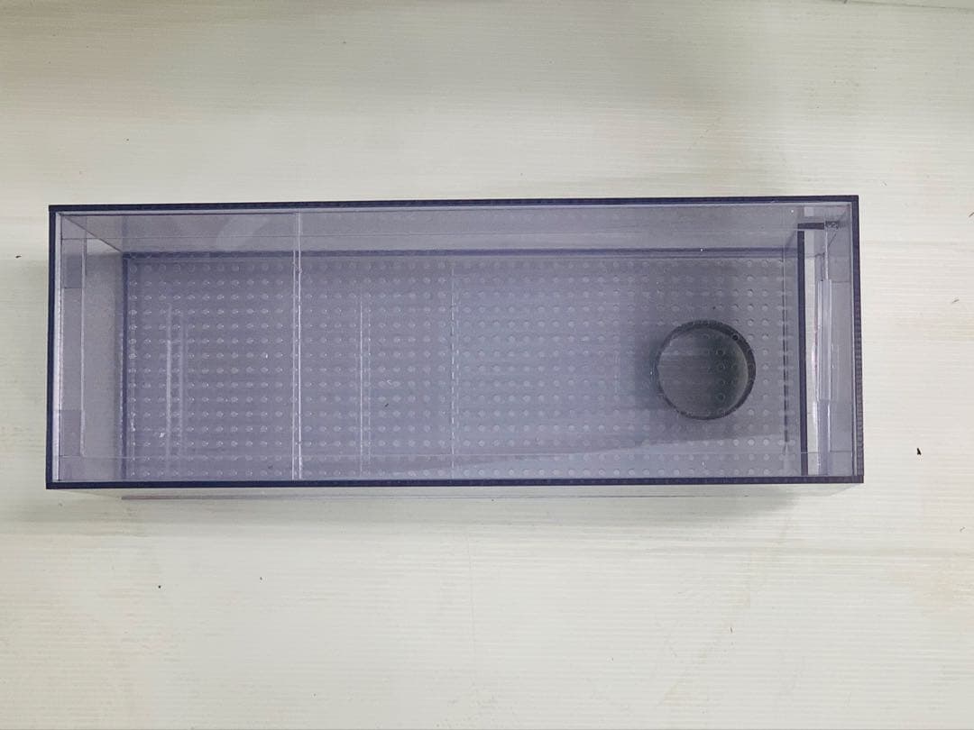 オーバーフロー水槽用三層式塩ビ濾過槽 W450 D350H300