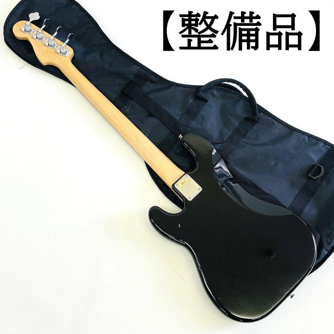 BUSKER'S プレシジョンベースタイプ PB ブラック ローズ指板【整備品】