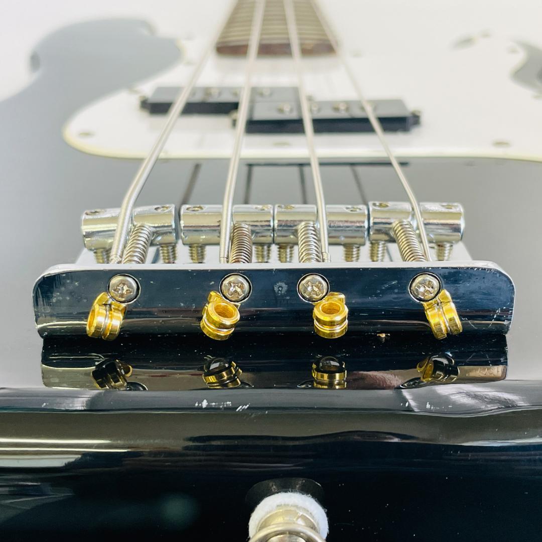 BUSKER'S プレシジョンベースタイプ PB ブラック ローズ指板【整備品】