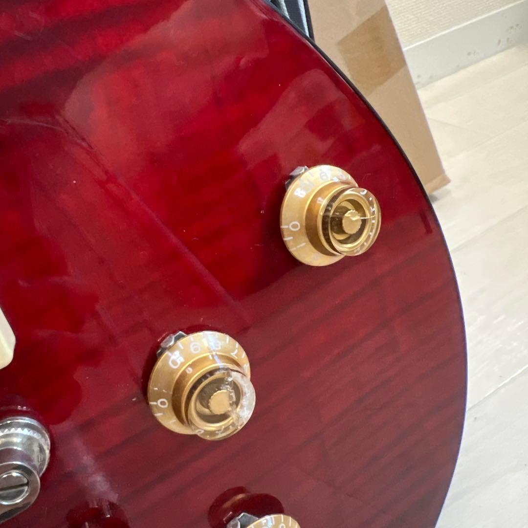 ギター EPIPHONE Tak DC Standard Plustop Cherry