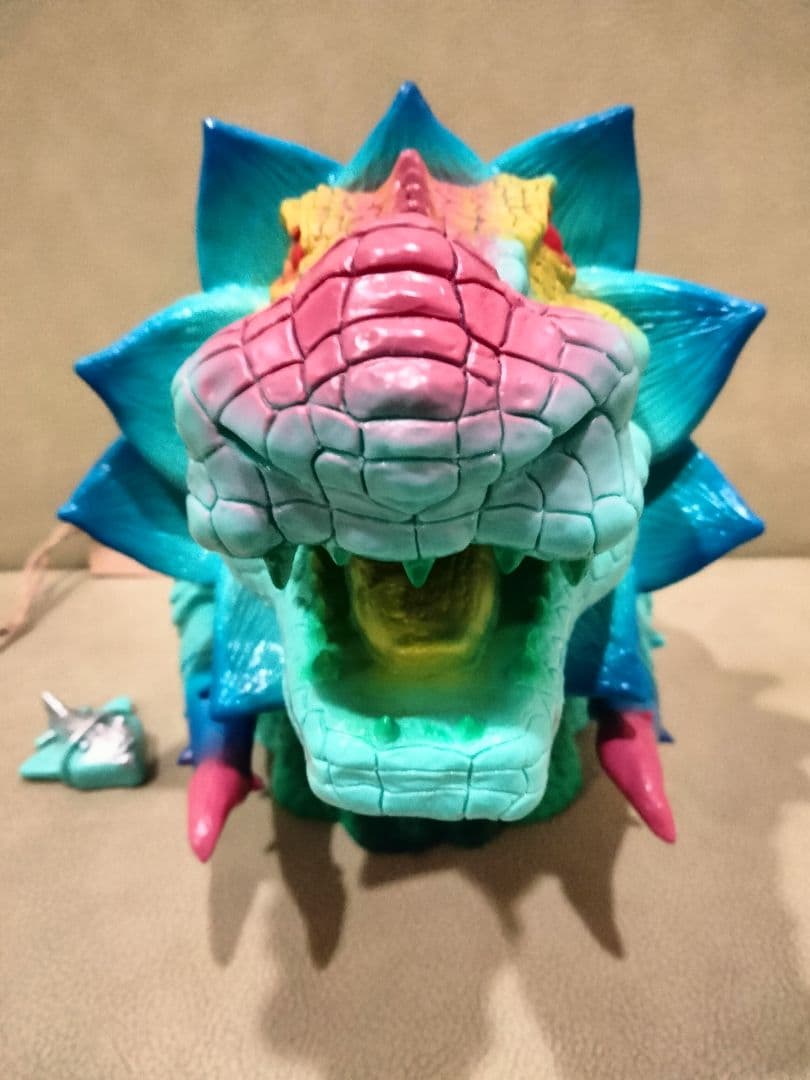 ソフビ monstock　超古代神類ポゴンゴ　水　izumonster　安楽安作