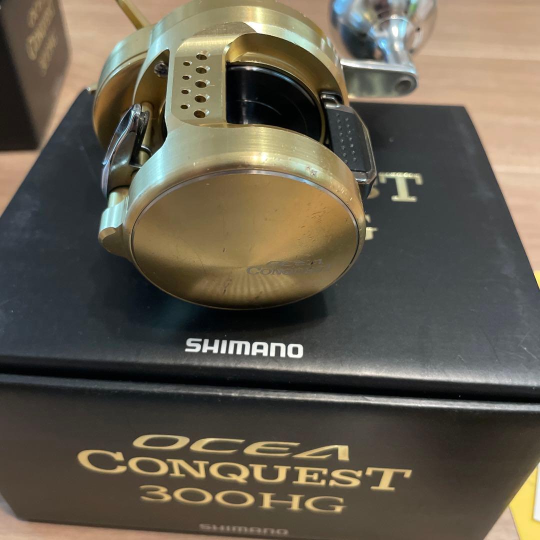 シマノ　15オシアコンクエスト　300HG ゴメクサス　ハンドル　カスタム