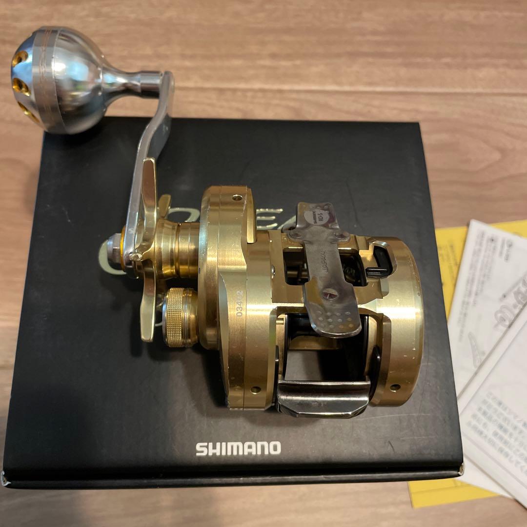 シマノ　15オシアコンクエスト　300HG ゴメクサス　ハンドル　カスタム