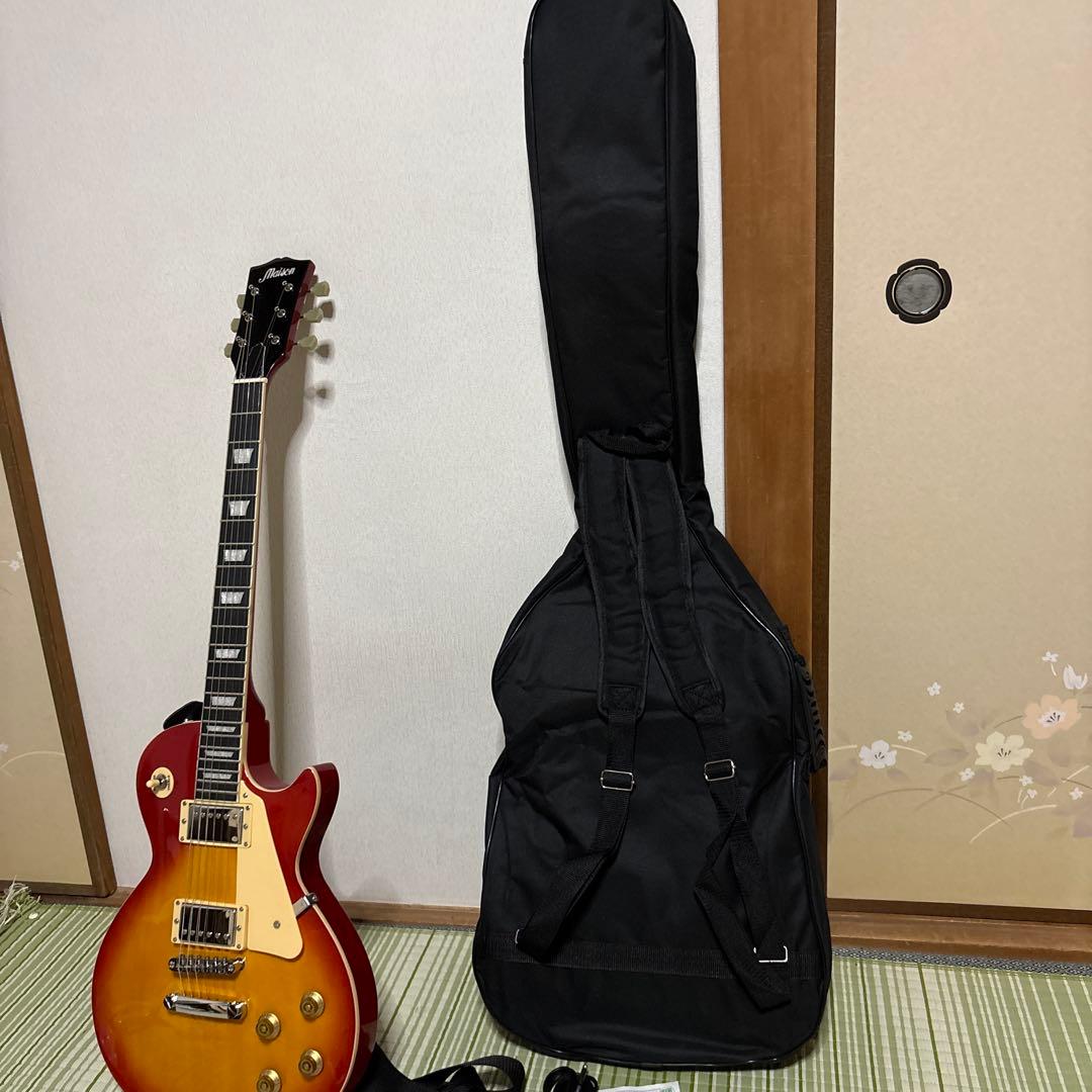 Maison メイソン エレキギター レスポールタイプ　楽器　ソフトケース付き