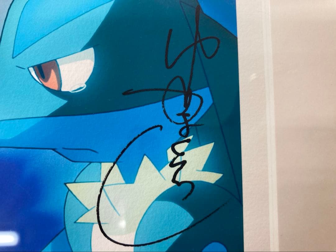 ポケモン アニメーションアート サイン入り