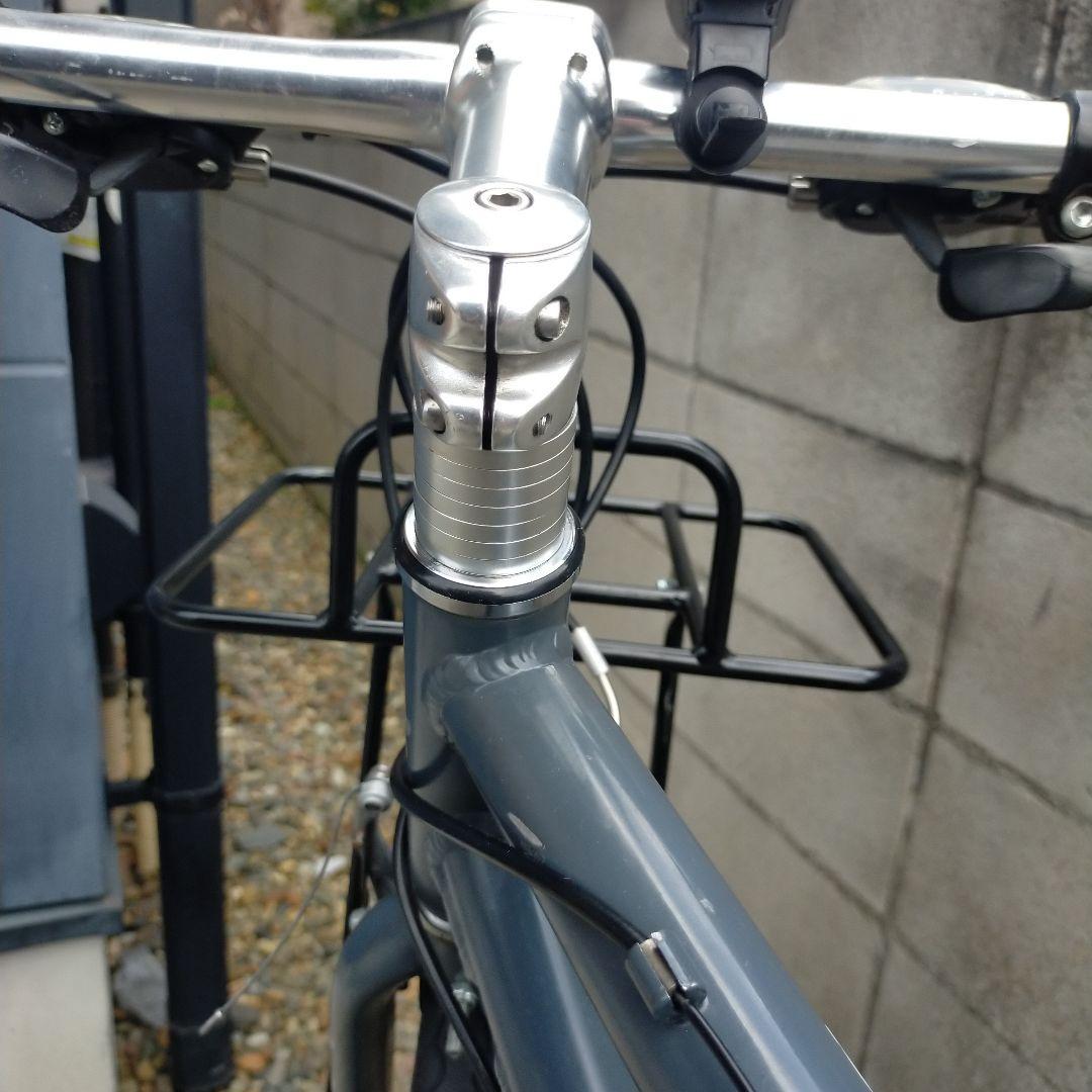 GIOS MISTRAL ジオス ミストラル グレー 前3×後8段サイズ480