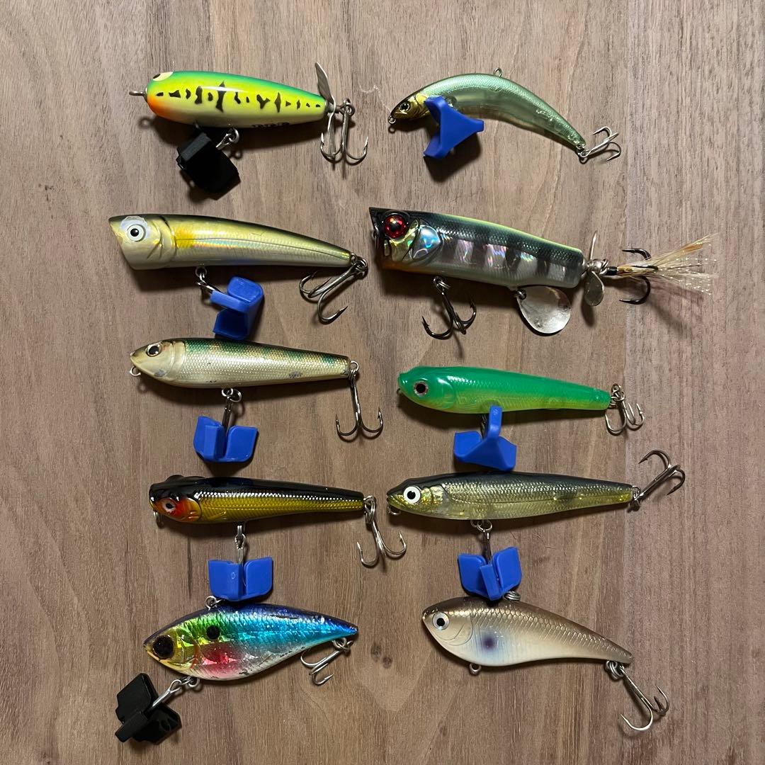 バス釣り　ジャッカルメガバスO.S.Pシマノなど39点ルアーセット　まとめ売り