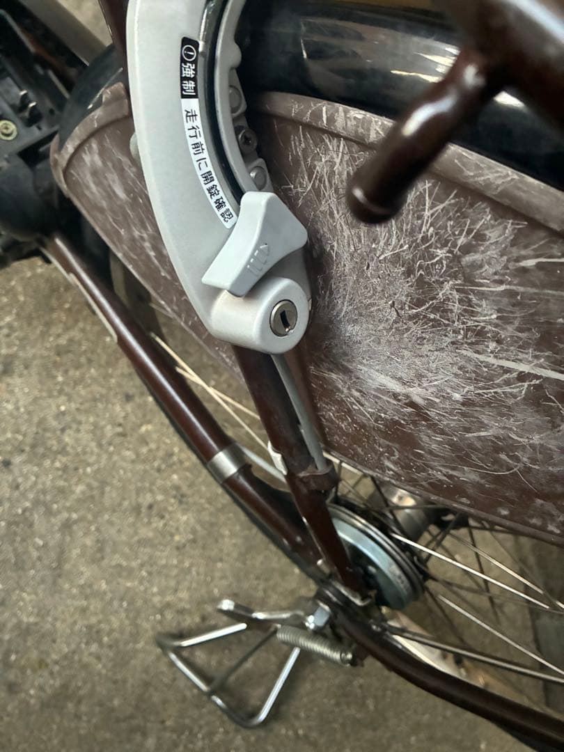 引き取り限定 人気YAMAHA Assista 電動アシスト自転車 前カゴ付き