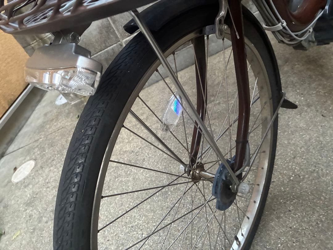 引き取り限定 人気YAMAHA Assista 電動アシスト自転車 前カゴ付き