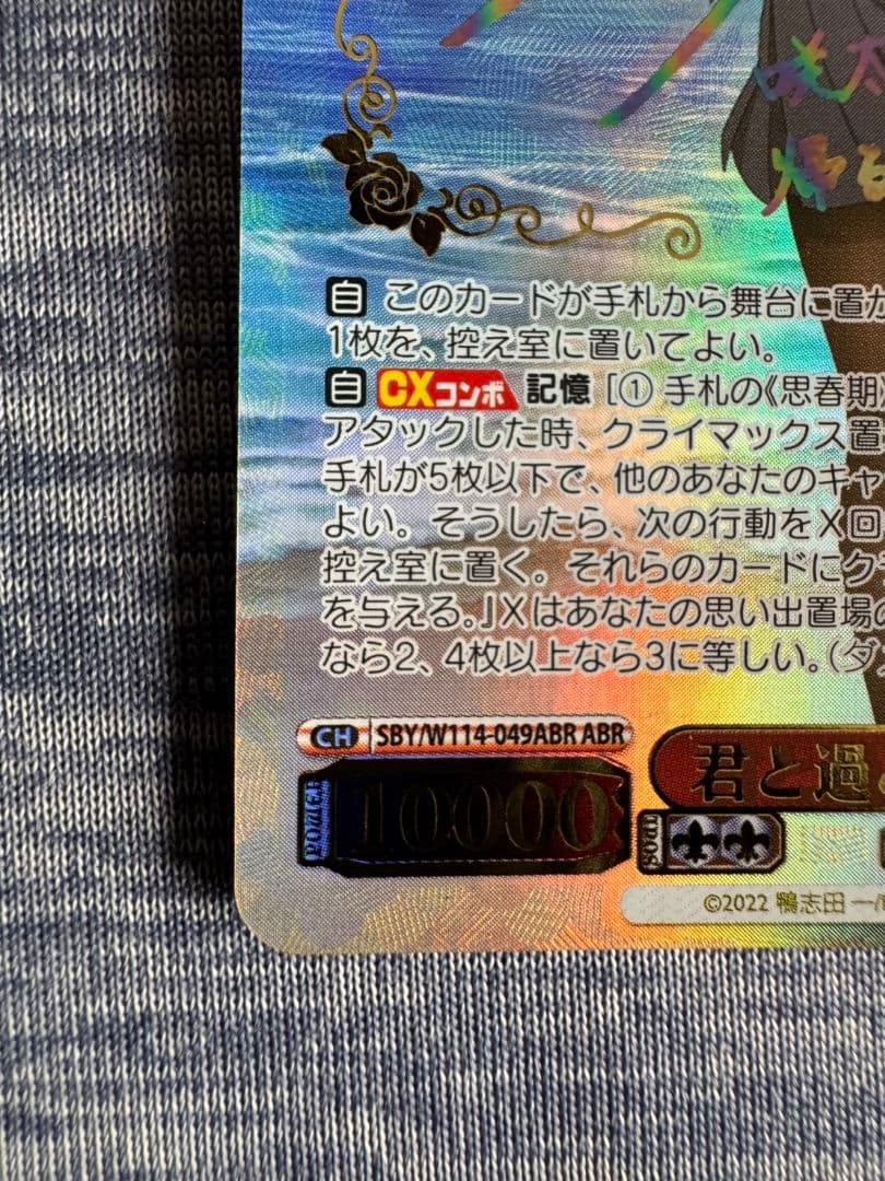 ヴァイスシュヴァルツ　青春ブタ野郎シリーズ　君と過ごした1年間　桜島麻衣　ABR