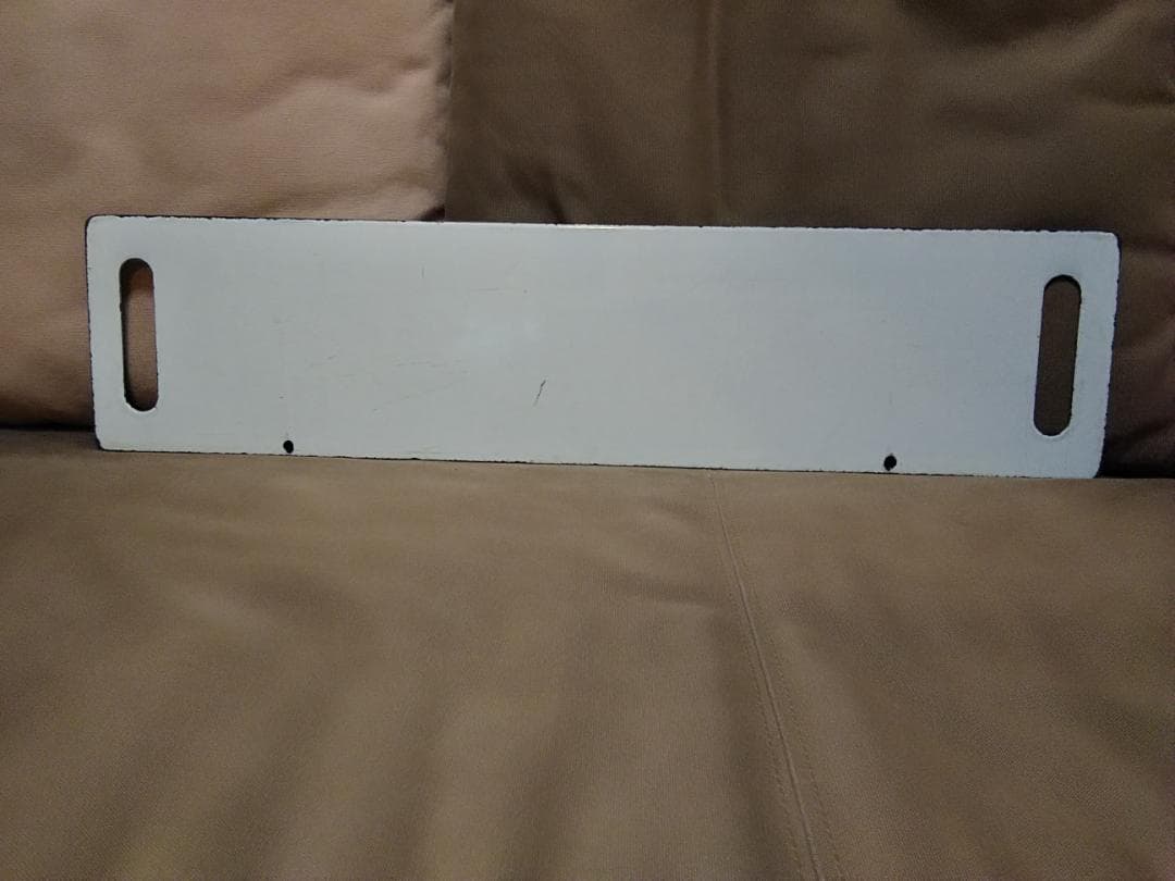 行先板 サボ 　仙台×なし 　国鉄 東北本線 旧型客車 ED75 スハフ43