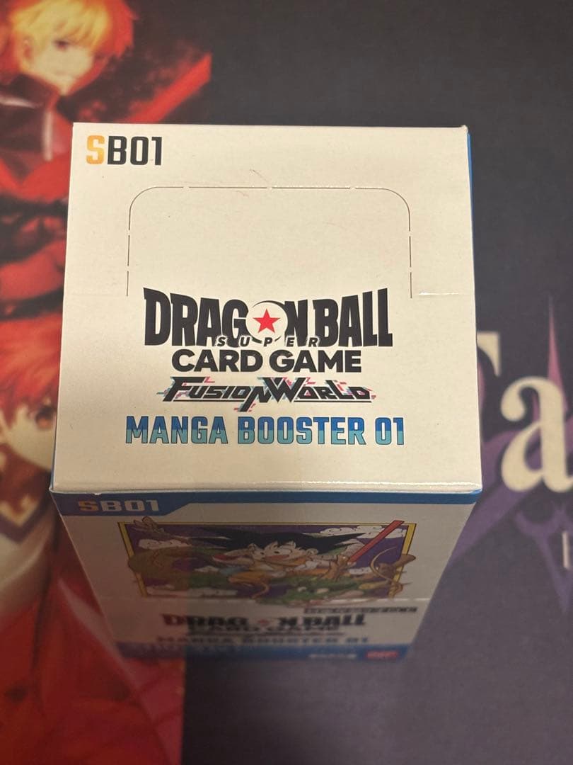 新品未開封 テープ付き ドラゴンボール MANGA BOOSTER 01