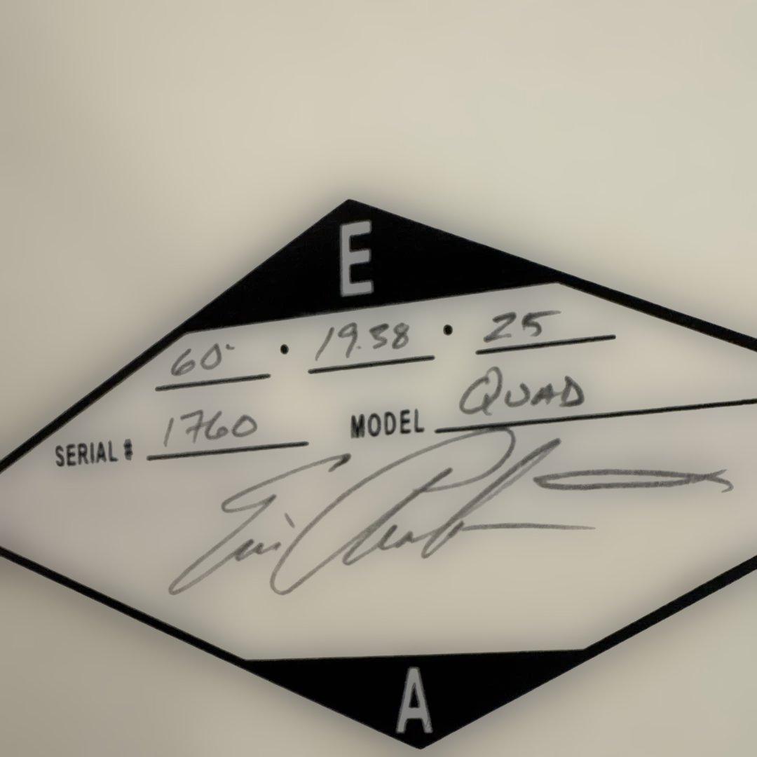 Eric Arakawa QU4D ショートボードケース付き　手渡しのみ