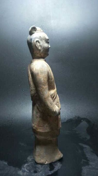 古代中国美術品　北斎時代人物俑