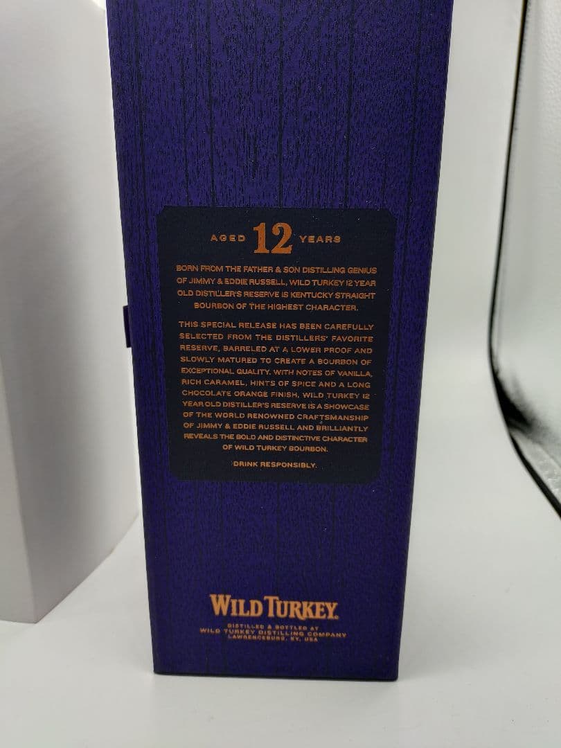 WILD TURKEY 12年ウイスキー 750ml　ワイルドターキー　12年