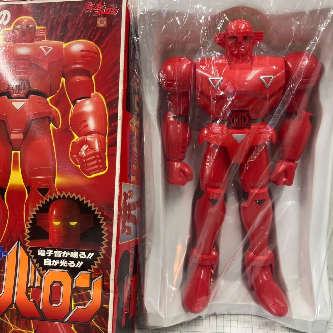 1994年製40cmサイズバンダイ　レッドバロン 大型ロボット電子音鳴り目が光