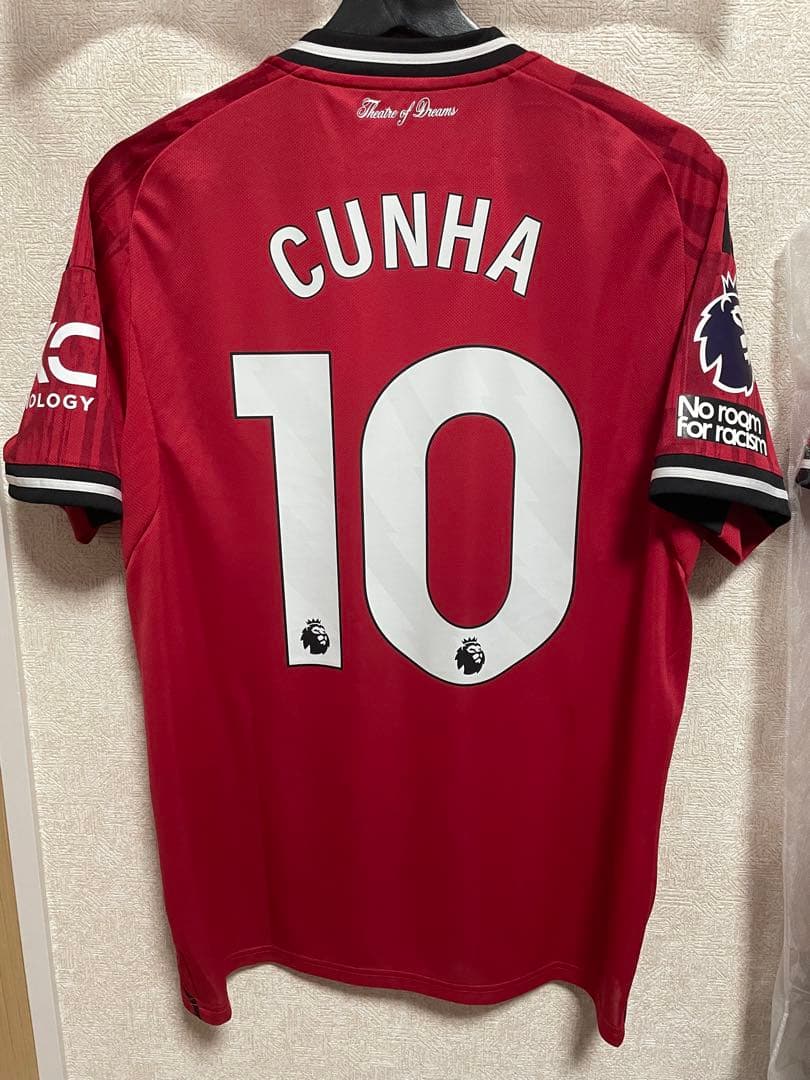 マンチェスターユナイテッド 25-26 ホームユニフォーム 10 クーニャ