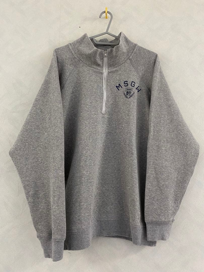 美品 Penguin by Munsingwear ハーフジップスウェット M