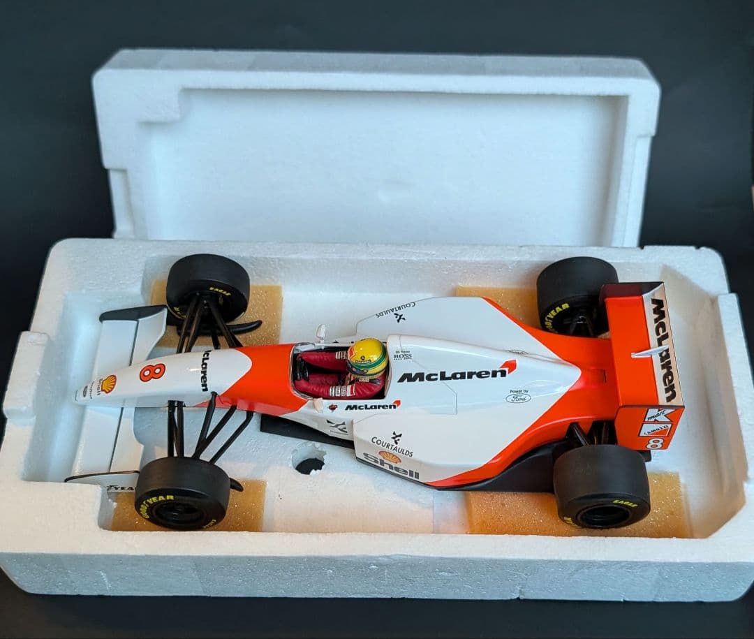 ミニチャンプス 1/18 マクラーレン ホンダ MP4/8 1993 A.セナ