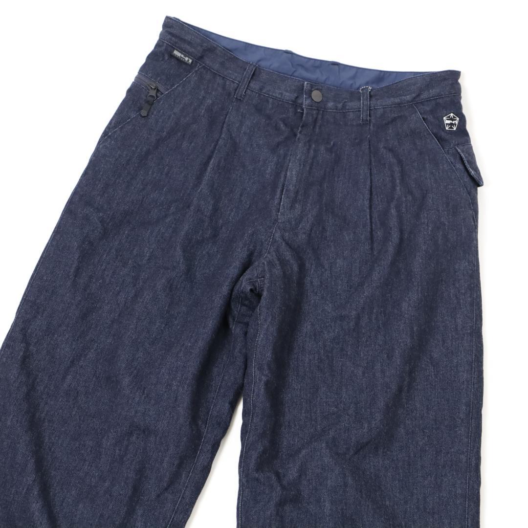 573 新品訳 241 トゥーフォーワン 裏ボア デニム パンツ スノーボードL