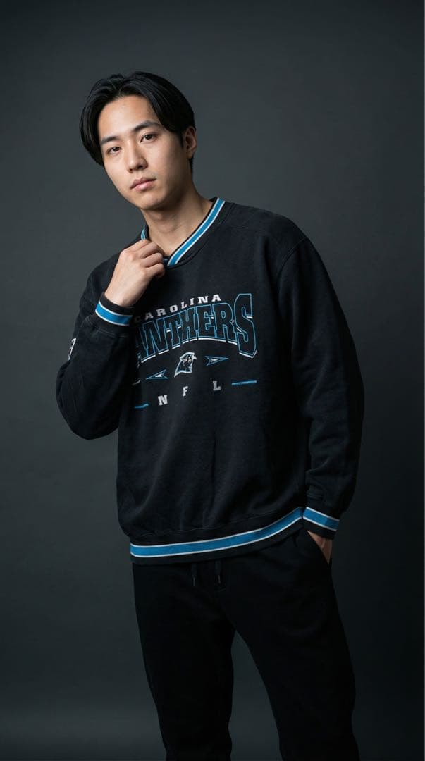 【激レア】90s Lee NFL パンサーズ 刺繍 スウェット リブライン M