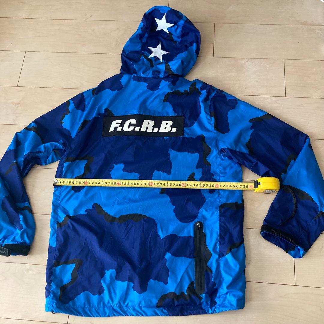 激レア　XL F.C.R.B. 青カモフラージュ柄 ウィンドブレーカー XL