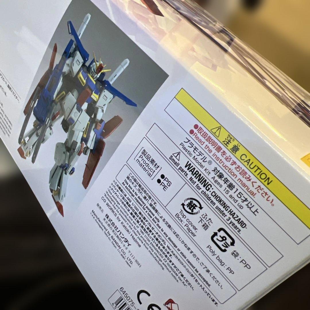 新品中身未開封　MG 1/100 強化型ダブルゼータ ZZガンダム Ver.Ka