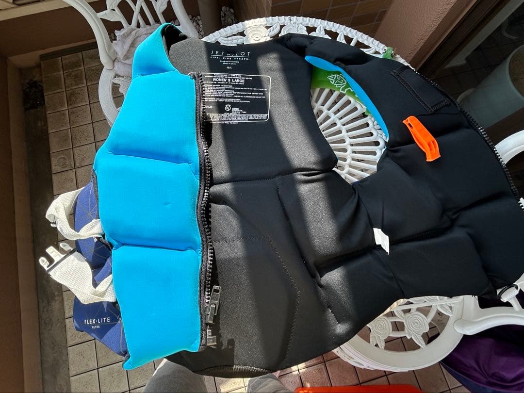 JET PILOT ライフジャケット 青ブルー　美品