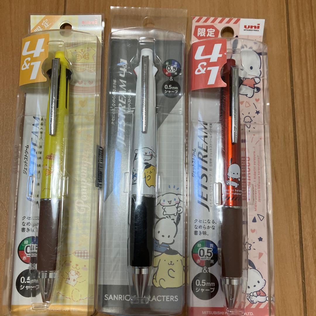 限定品　ジェットストリーム　4&1 ６本セット サンリオキャラクターズコラボ
