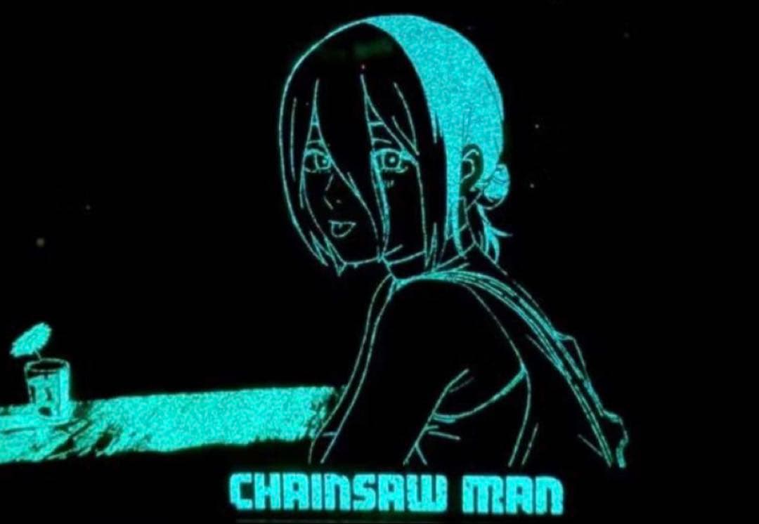 台湾限定 劇場版 チェンソーマン レゼ編 レゼ A3 夜光ポスター