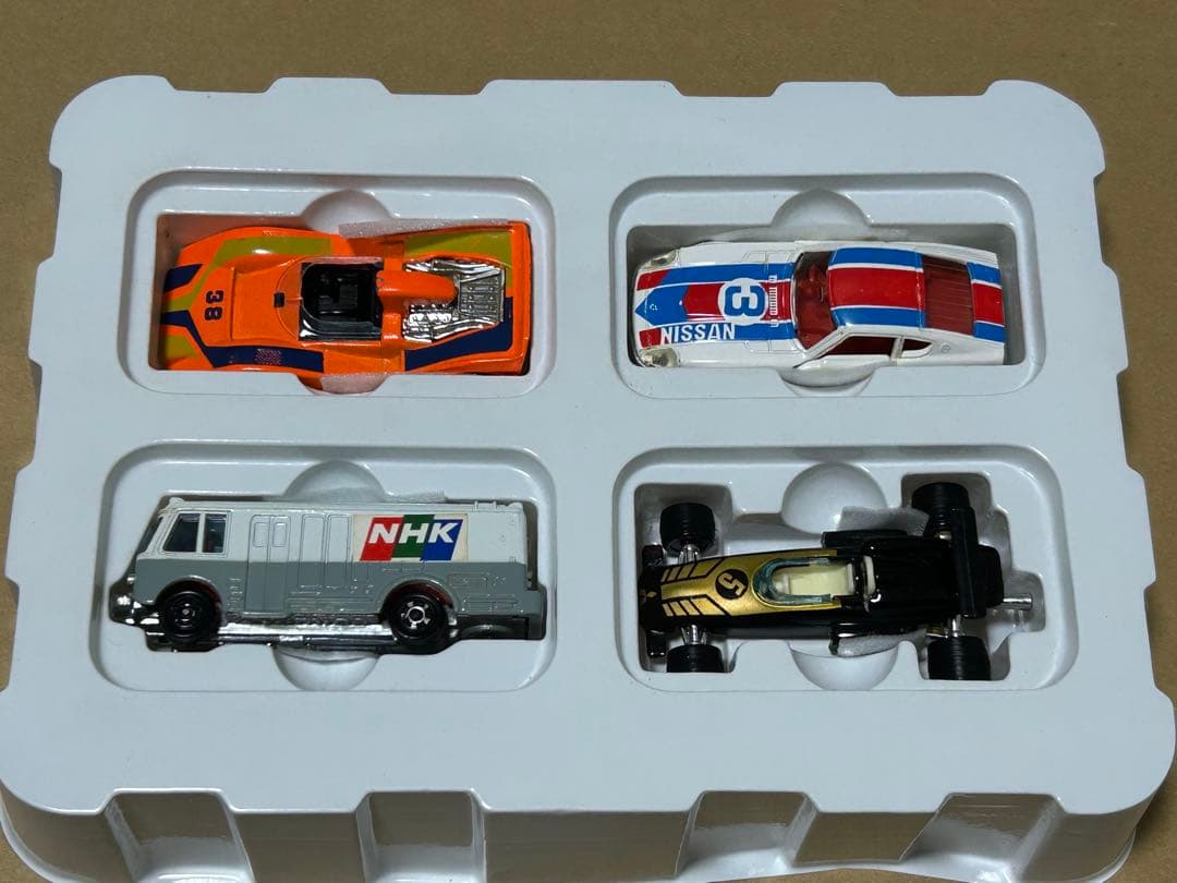 傷あり 日本製 トミカ ギフトセット レーシングカーシリーズNo.3