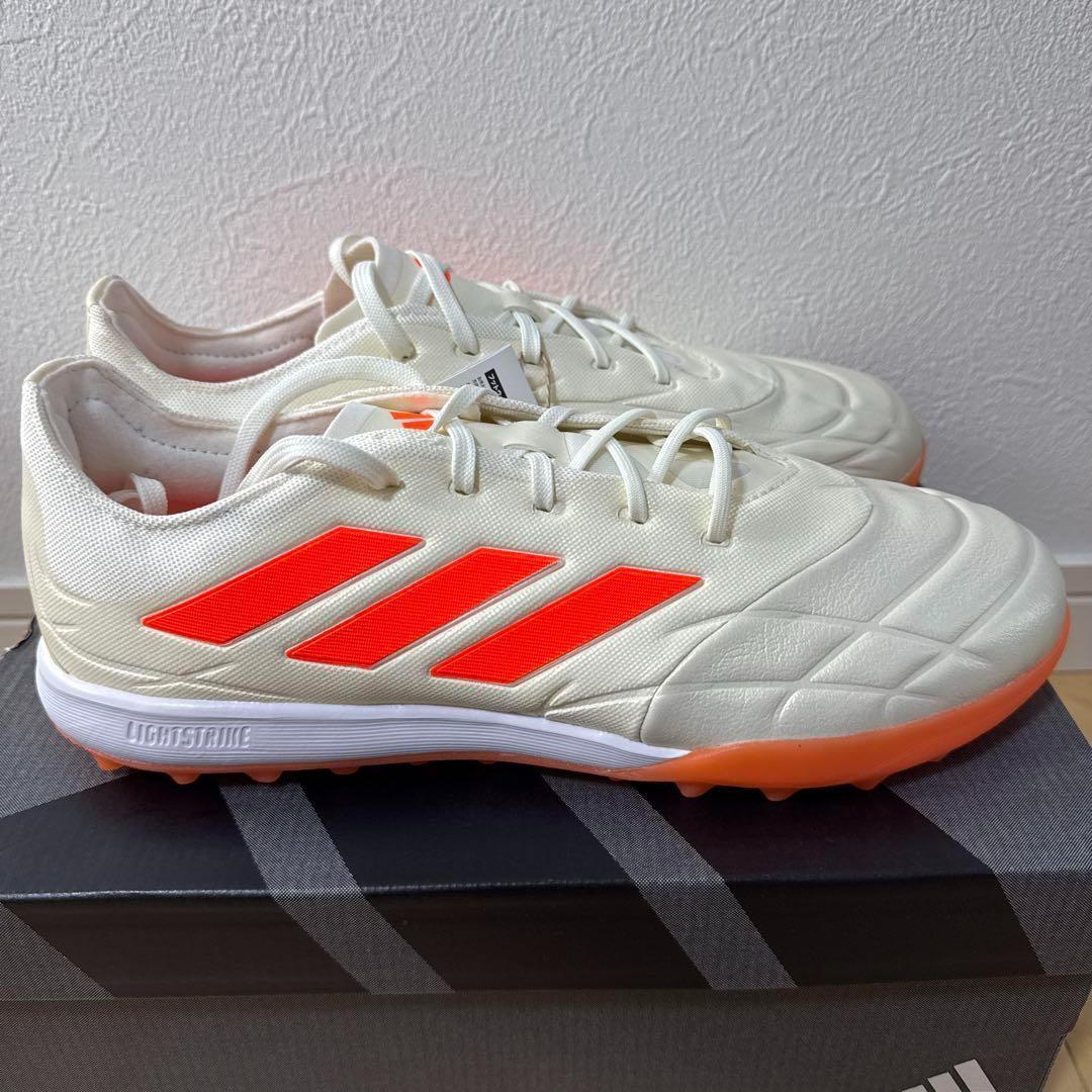 adidasアディダス　コパピュア　サッカー　トレシュー　白オレンジ27cm新品