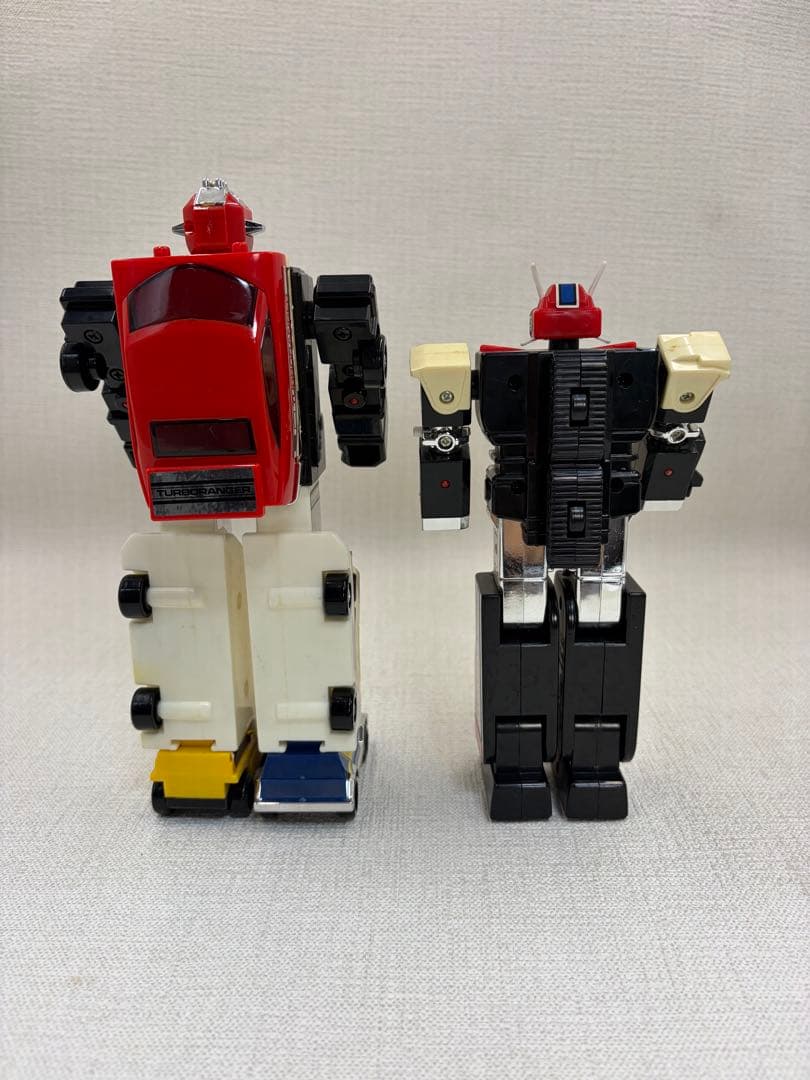 ロボットフィギュア マスクマン・ターボレンジャー　2体セット　時代物