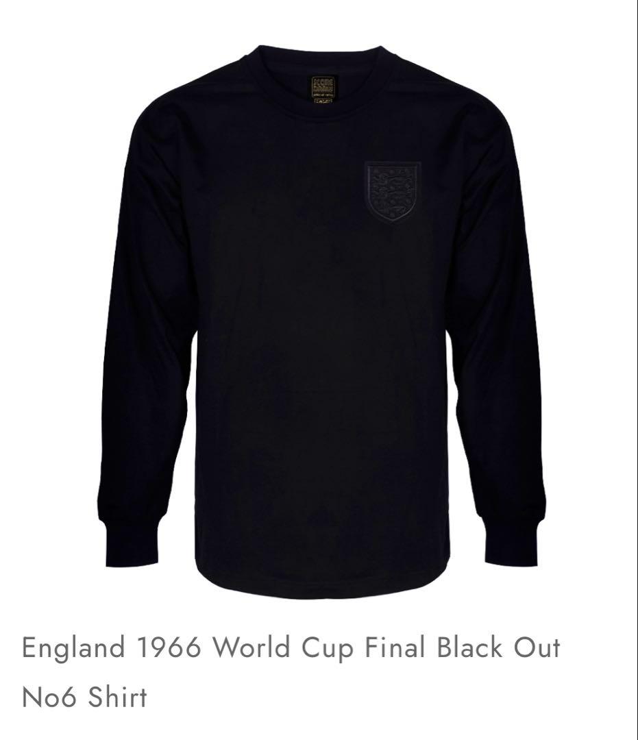 【超希少】新品未使用　イングランド代表　復刻モデル/ブラックW杯1966