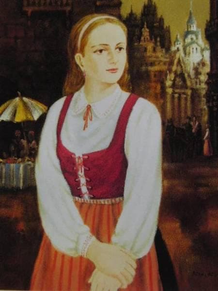 倉橋　寛、街の娘、希少な画集より、新品高級額装付、版上サイン入り