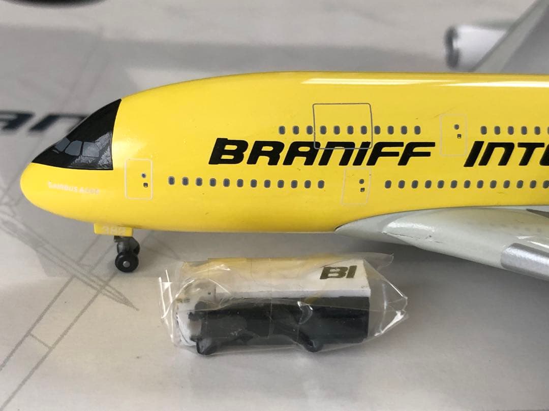 航空機・ヘリコプター Jet-X 1/400 JXM126 A380 BRANIFF