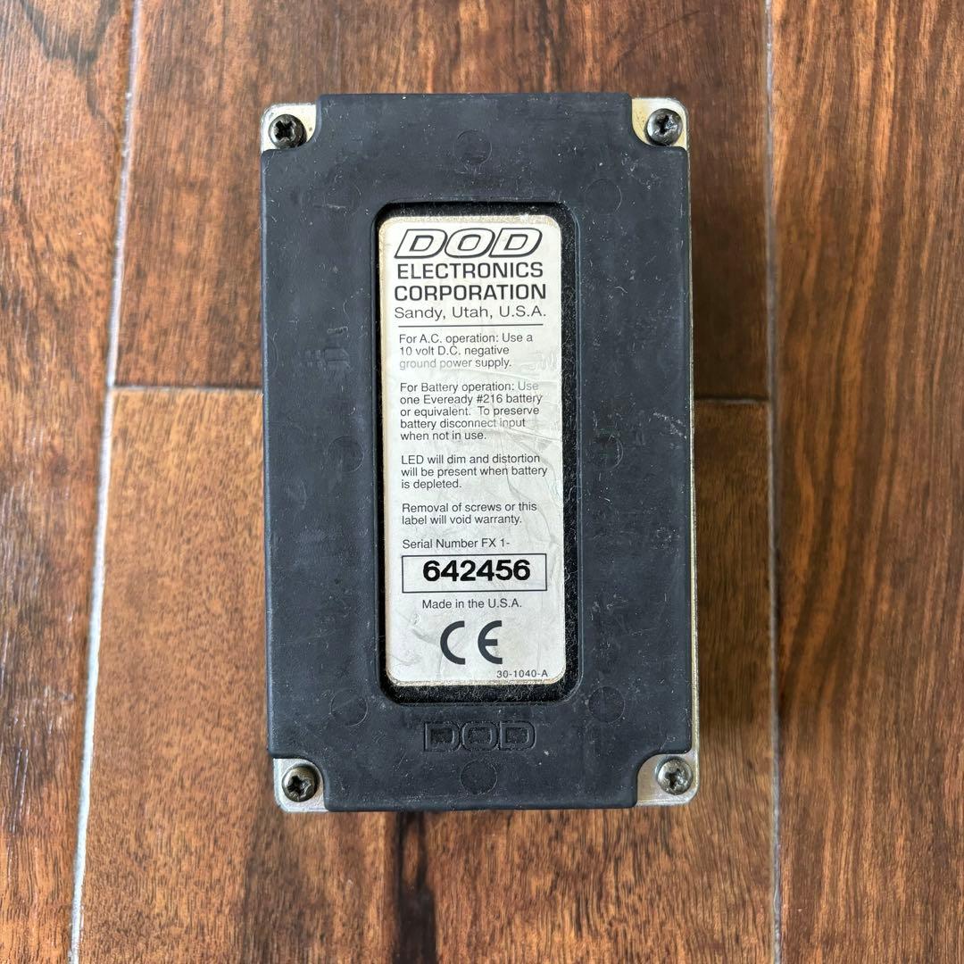 【廃盤・レア】DOD Even Harmonic Overdrive FX100