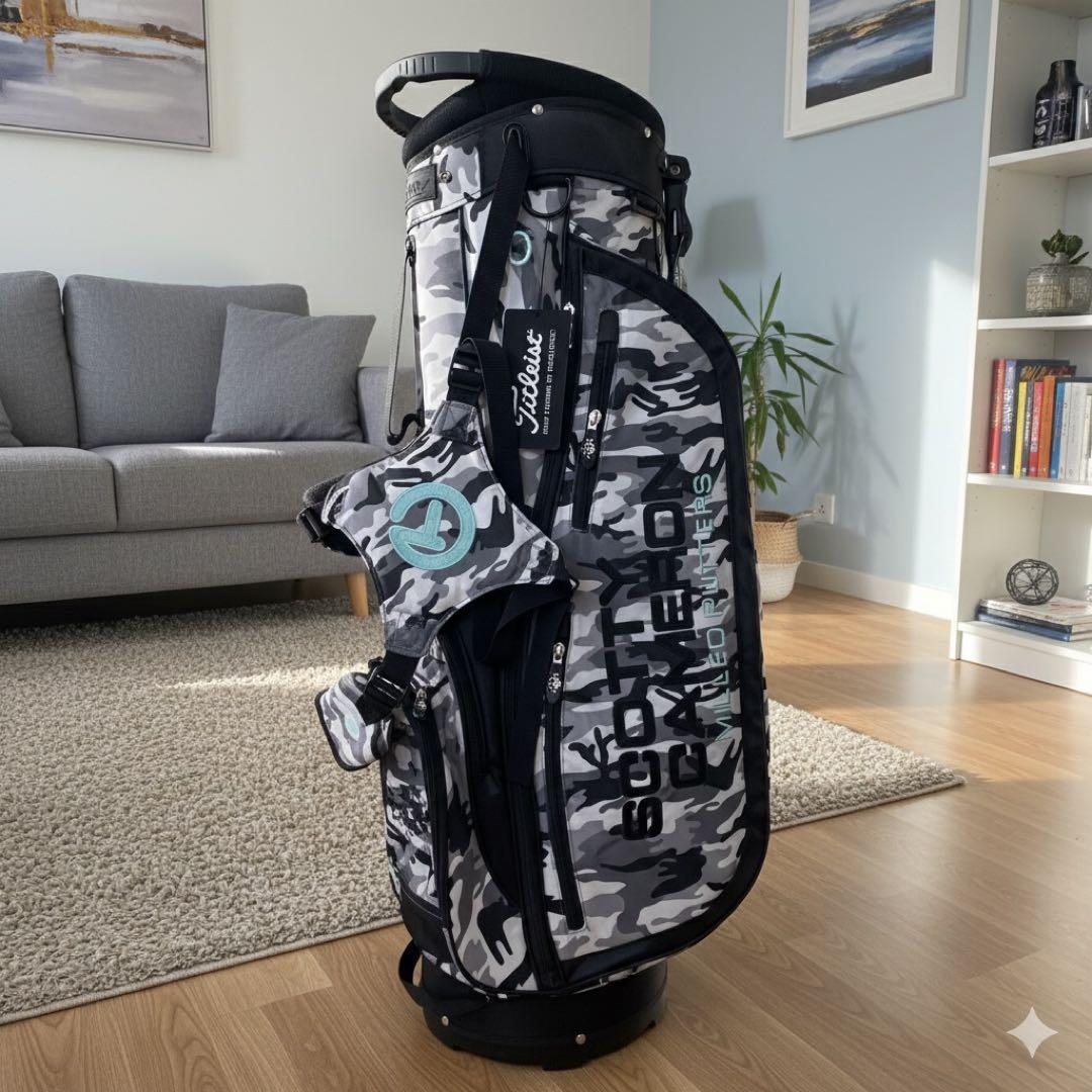新品未使用　スコッティキャメロン　キャディバッグ　スタンド式