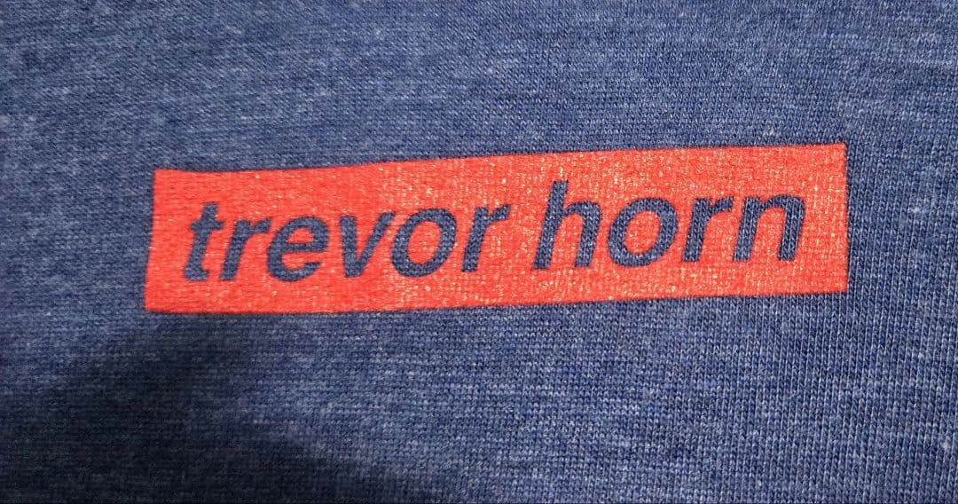 未着用 トレヴァー・ホーン TREVOR HORN 来日公演 Tシャツ
