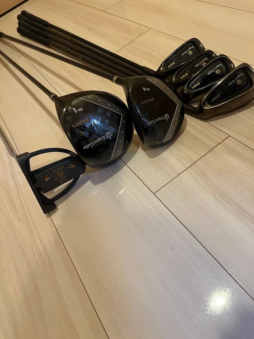 PARIS レディースゴルフセット 初心者 コースデビュー ハーフ パリス　7本