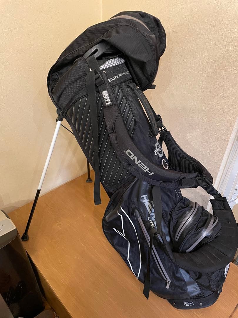 H2NO SUN MOUNTAIN キャディバッグ ブラック