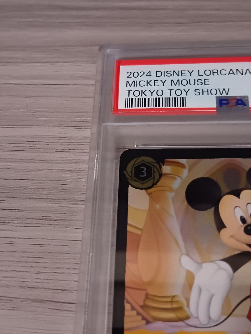 ミッキーマウス　プロモ　psa10【ロルカナ/Lorcana】